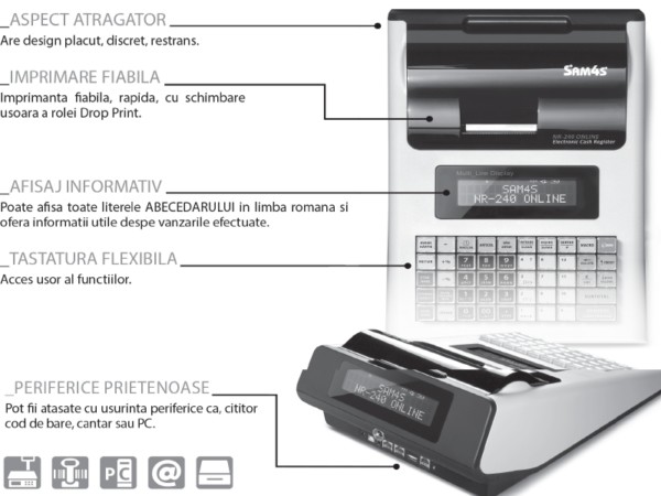 Prezentare SAM4S NR-240